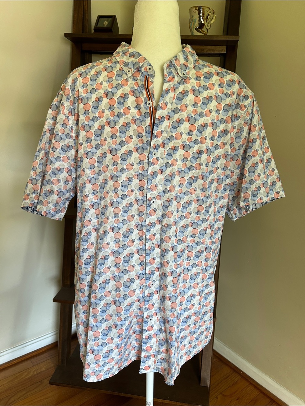 Report Collection Heritage-Short Sleeve Button-Down Slim Fit